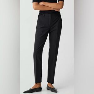 Theory Treeca Classic Black Trousers with pockets Size 6